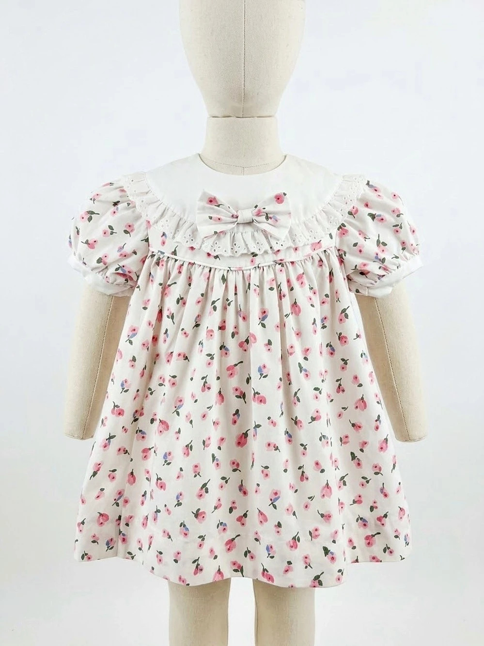 Rochelle Floral Puff Sleeve Dress Size 2T
